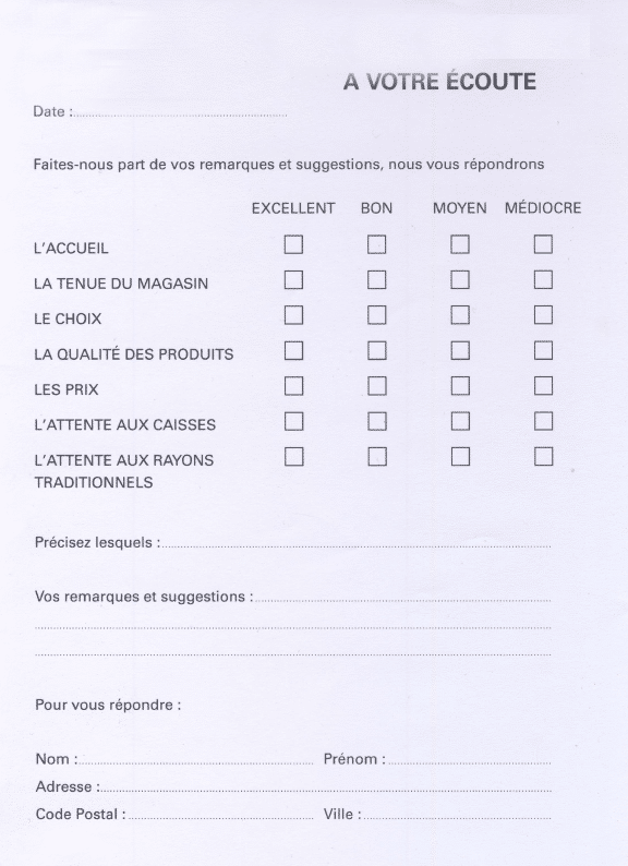 Questionnaire De Satisfaction Exemple  Porn Sex Picture